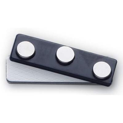 Magnet Badge Fastener (Triple Circle) - (1.7"x0.50")