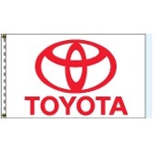 Authorized Dealer Free Flying Drape Flags (Toyota®)