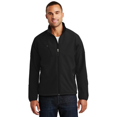 Port Authority® Textured Soft Shell Jacket.