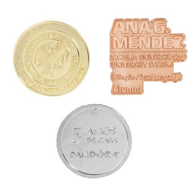 1.5" Die Struck Lapel Pin
