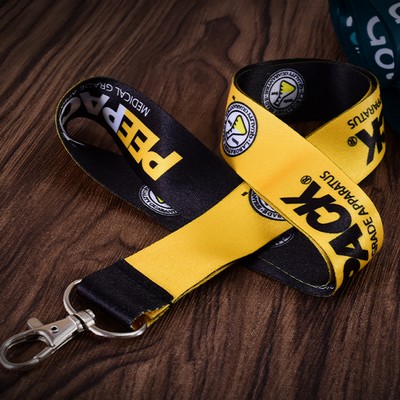 5/8" Dye Sublimated Lanyard