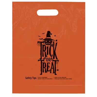 Trick or Treat - Die Cut Handle - Halloween Bags - Flexo Ink Print