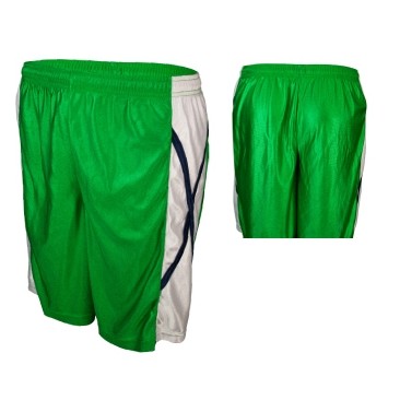 Youth Cool Mesh Short w/ Side Contrast X Panel & Piping (7" Inseam)