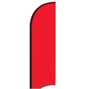 11' Street Talker Feather Flag Kit (Red)