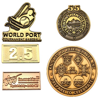 1.25" Custom Die Struck Lapel Pin