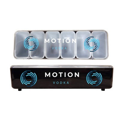 Black Plastic Condiment Caddy