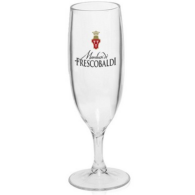 6.7 Oz. Plastic Champagne Flute Glasses