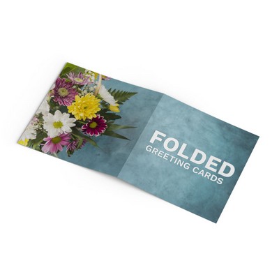 Folded Greeting Cards - 7" x 5" (Folds to 3.5" x 5")