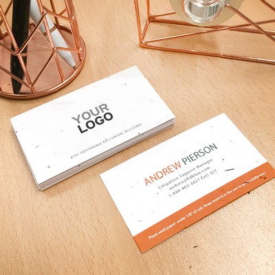 Classic Seed Paper Business Cards