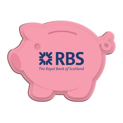 Full Color Piggy Bank Coaster