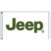 Authorized Dealer Free Flying Drape Flags (Jeep®)