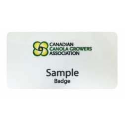 Full Color Sublimated Metal Badge