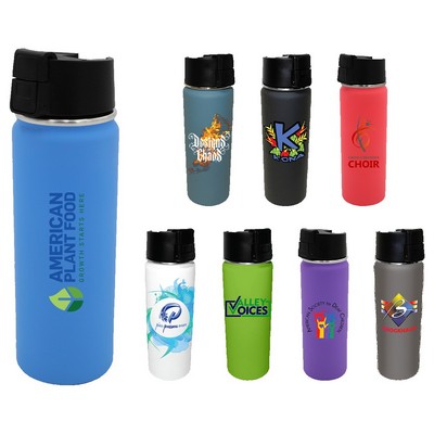 20 Oz. Halcyon® Sport Bottle w/Push Button Lid (Full Color Digital)
