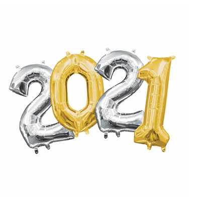 34" Number Foil Balloons