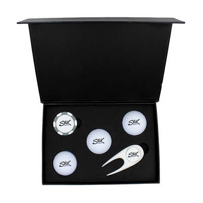 Scotsman's Divot Tool Premium Gift Box with Domed Poker Chip