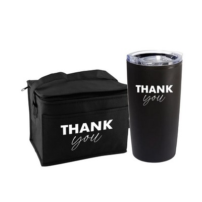 Welcome Stainless Tumbler & Cooler Set