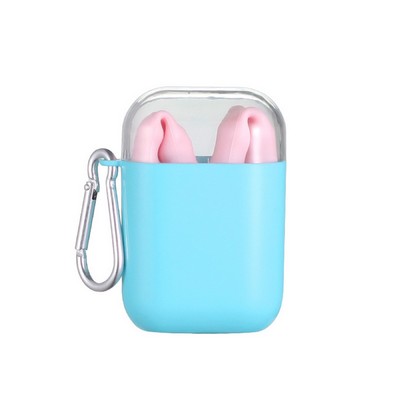 Silicone Reusable Straw w/Square Case
