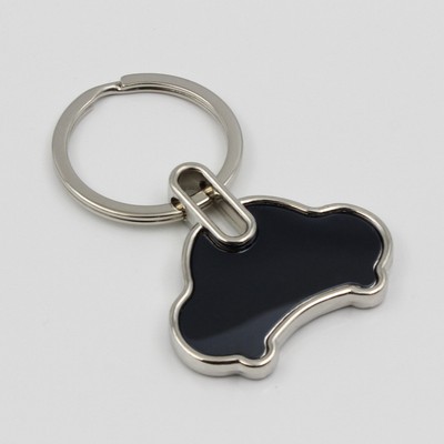 Car Shape Metal Keychain