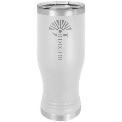 20 Oz. White Pilsner Tumbler