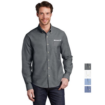 Port Authority Untucked Fit SuperPro Oxford Shirt