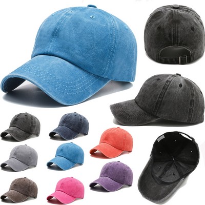 Denim Baseball Cap
