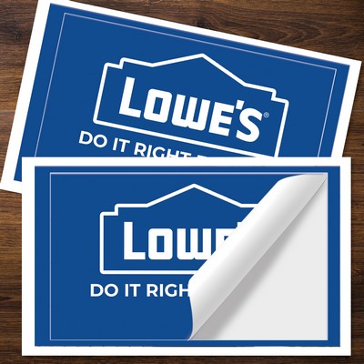 5" x 3" Rectangle Sticker