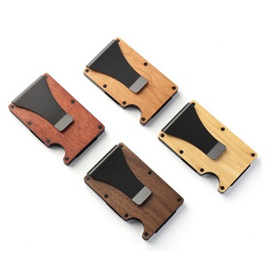 Hardwood RFID Wallet (ASHLAND)