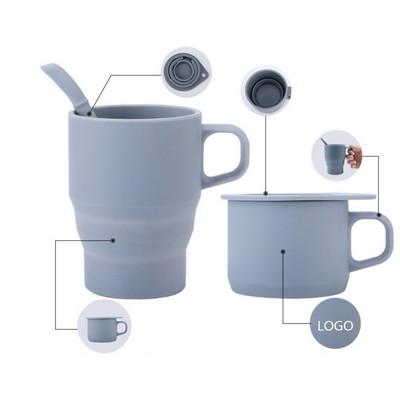 Collapsible Silicone Coffee Mug