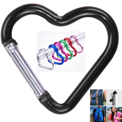 Heart Shape Keychain Clip