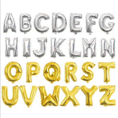 32 Inch Large Foil Letter Balloons