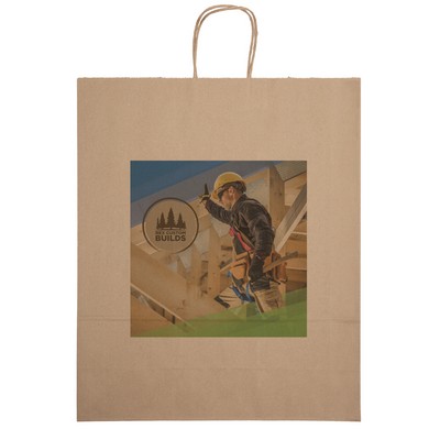 Eco Stephanie - Kraft-Brown Shopper - Chromatic