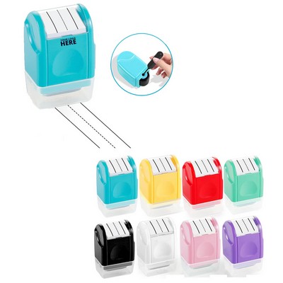 Handwriting Lines Stamp Roller