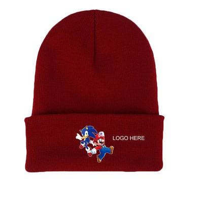 Knitted Acrylic Hat