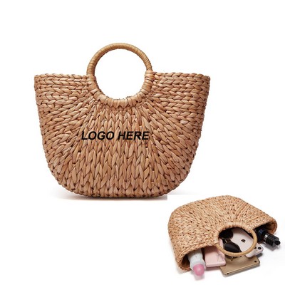 Women's Straw Beach Tote