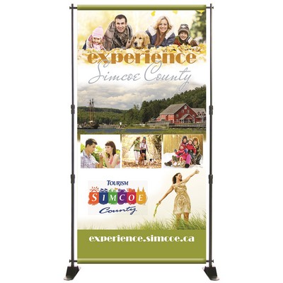 4' W x 8' H Fabric Replacement Banner- Blank