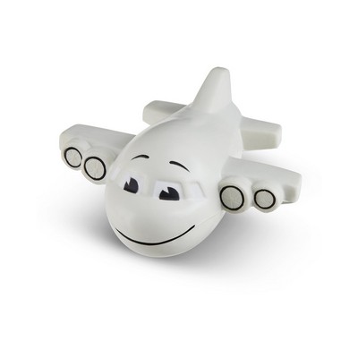 Smiling Airplane Shape Stress Ball