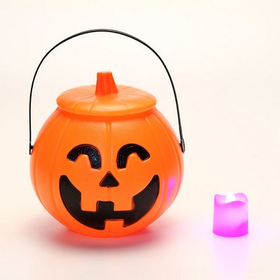 Halloween Pumpkin Lantern Trick Or Treat Buckets