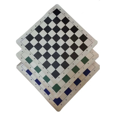 Tournament Roll Up Vinyl Chess Board - 14 in.