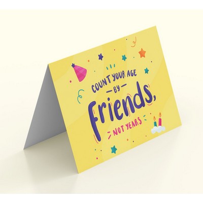 Folded Note Cards - 5" x 7" (folds to 5" x 3.5")