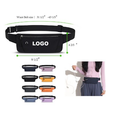 Waterproof Running Fanny Pack Waist Belt Bag