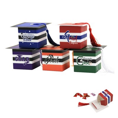Graduation Cap Shaped Candy Chocolet Box