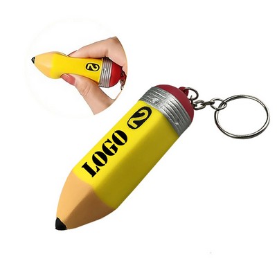 Novelty Stress-Busting Pencil Key Accessory