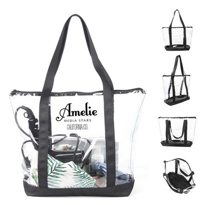 Clear Stadium Tote Bag