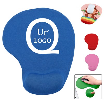 7.48 X 9.84 X 0.98 Inch Silicone Mouse Pad W/ Wrist Support