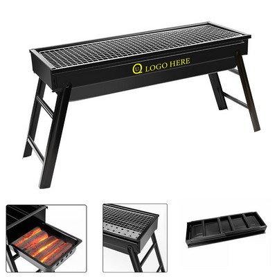 Folding Small Home Grill Barbecue Rack