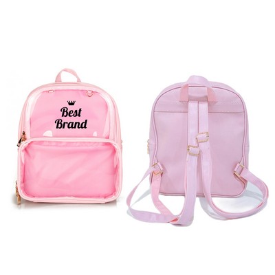 Transparent Window Jelly Backpack