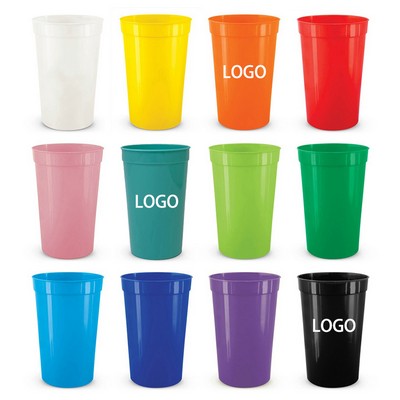 16oz/22oz/32oz Custom Large-capacity Reusable Stadium Cups