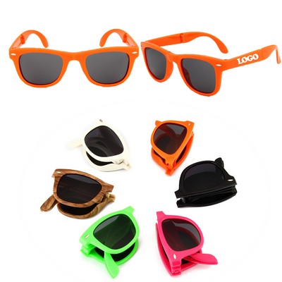 Square Foldable Sunglasses UV 400 Protection