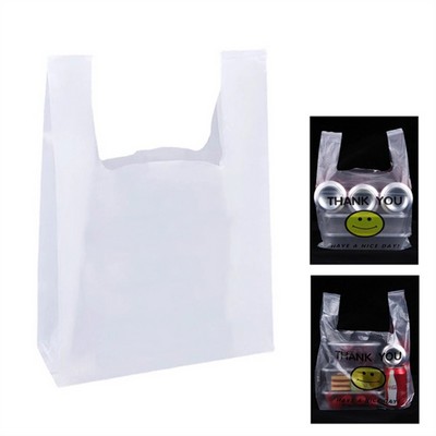 Plastic T-Shirt Shopping Bag