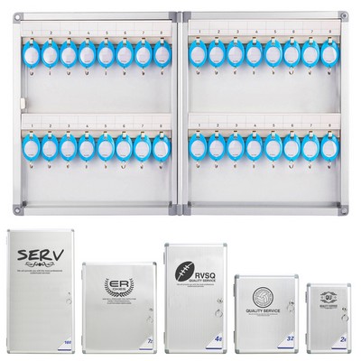 32 Keys Lock Box Wall-Mounted